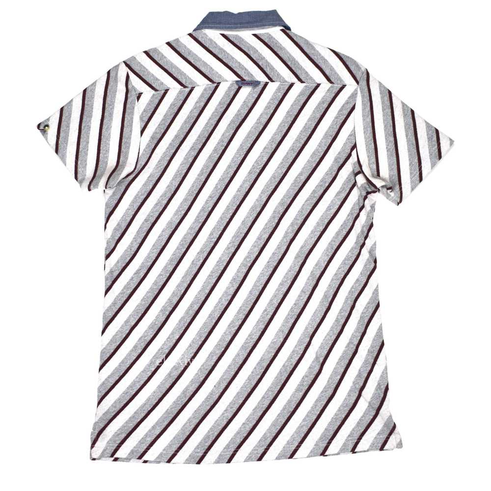 GANT Michael Bastian Diagonal Stripe Rugby Polo S… - image 2