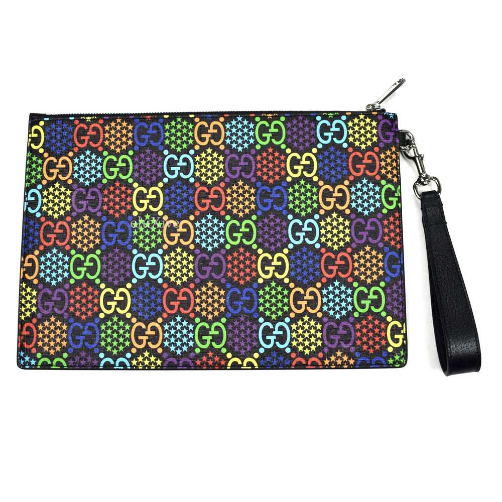 Gucci Psychedelic Rainbow GG Logo Document Holder… - image 3