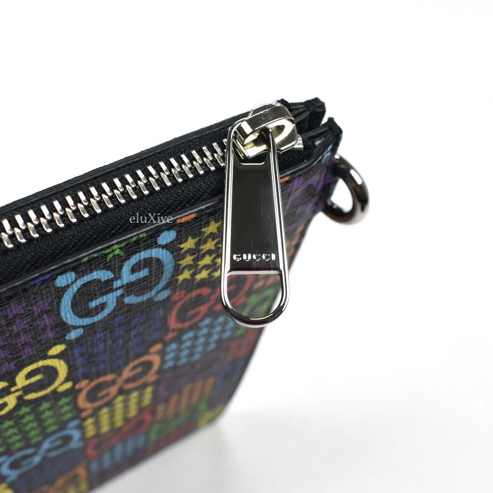 Gucci Psychedelic Rainbow GG Logo Document Holder… - image 9