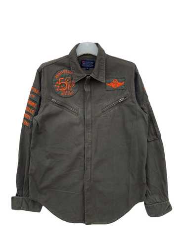 Vintage Thrashed 50th Alpha Industries Aniversary 