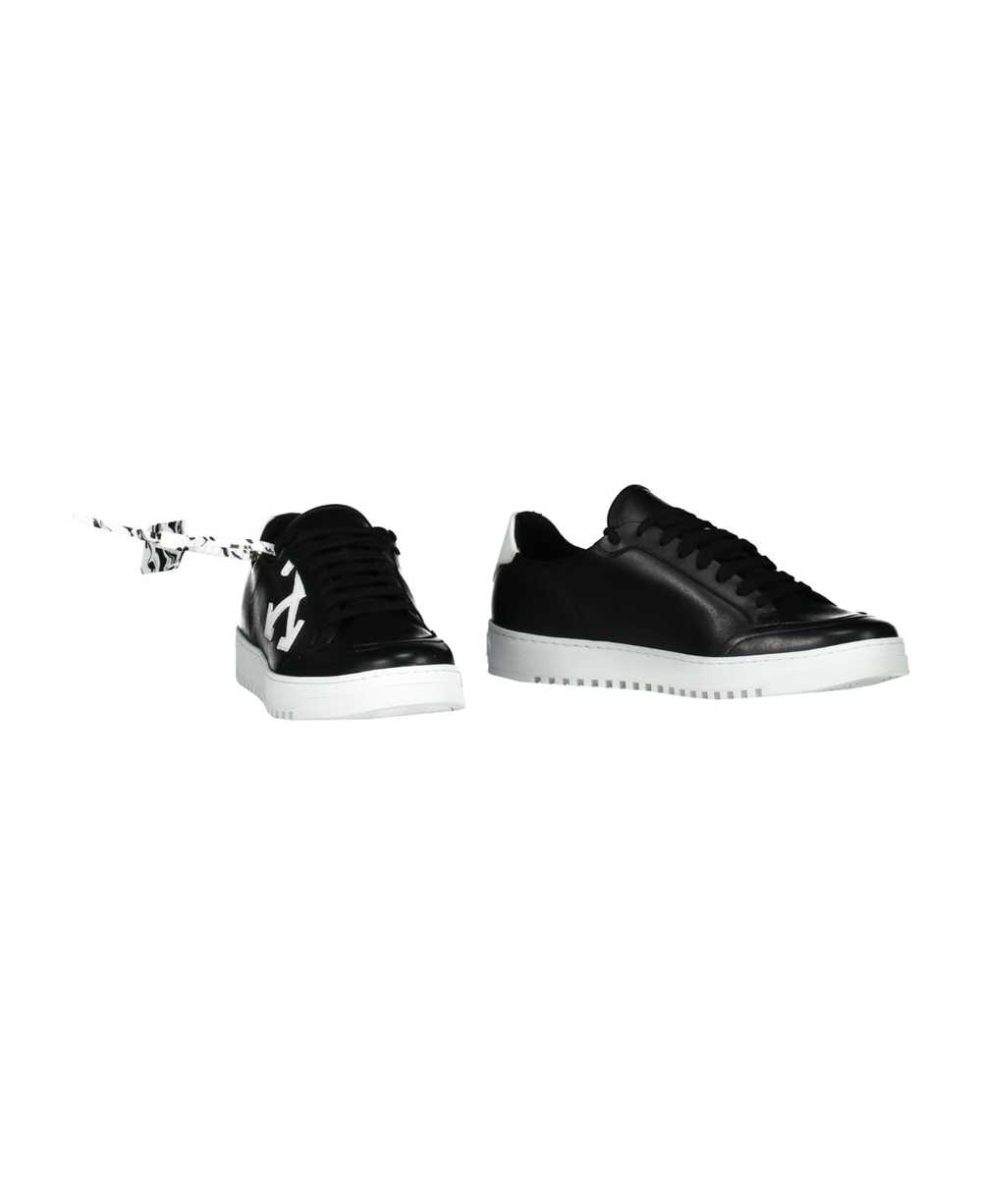 Off-White Leather Low-top Sneakers - image 2