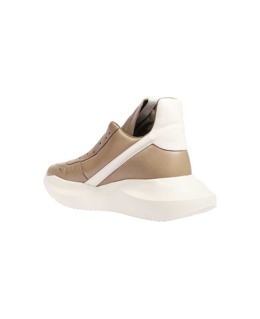 Rick Owens Leather Sneakers - image 3