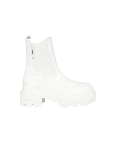 MSGM Leather Ankle Boots