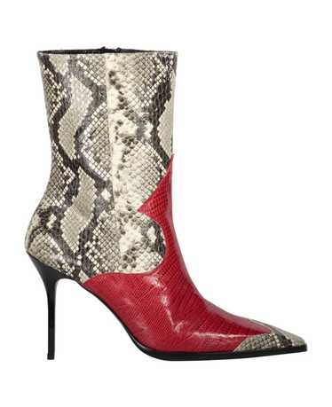 Missoni Snakeskin Print Heels Ankle Boots