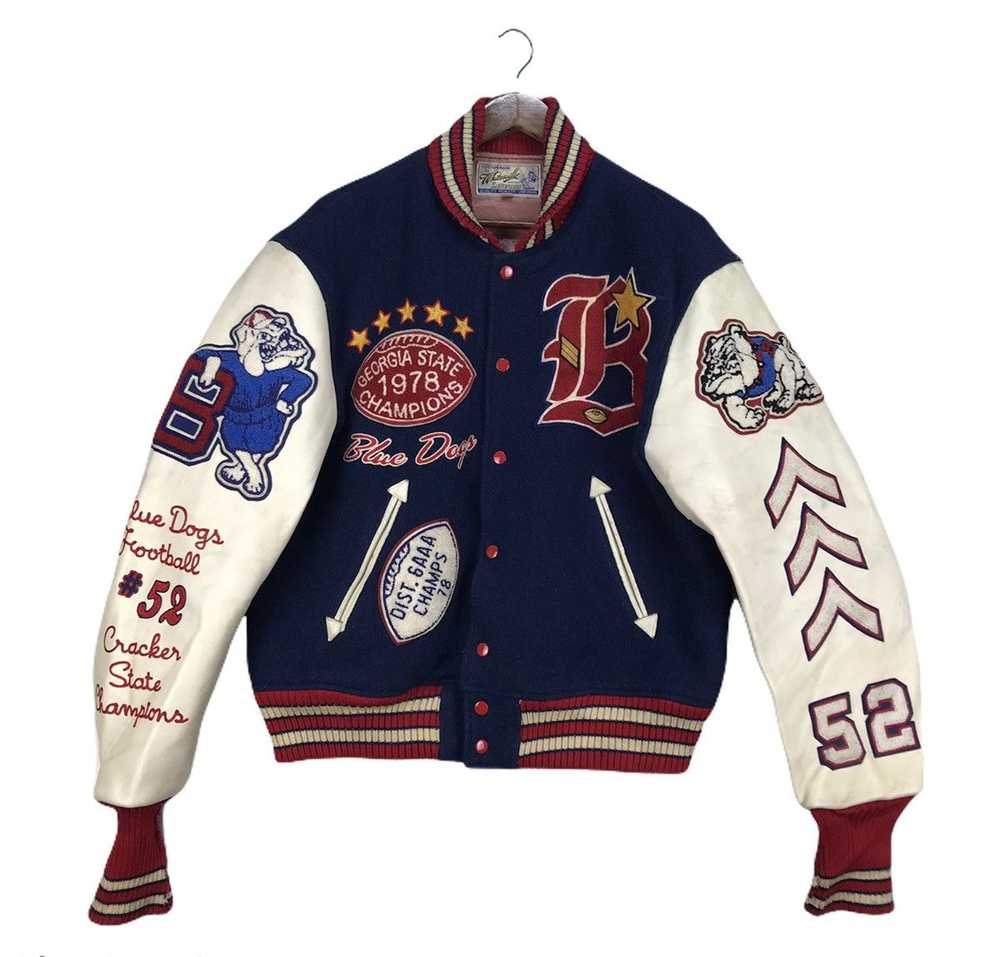 Whitesville Vintage Whitesville Letterman Varsity… - image 1