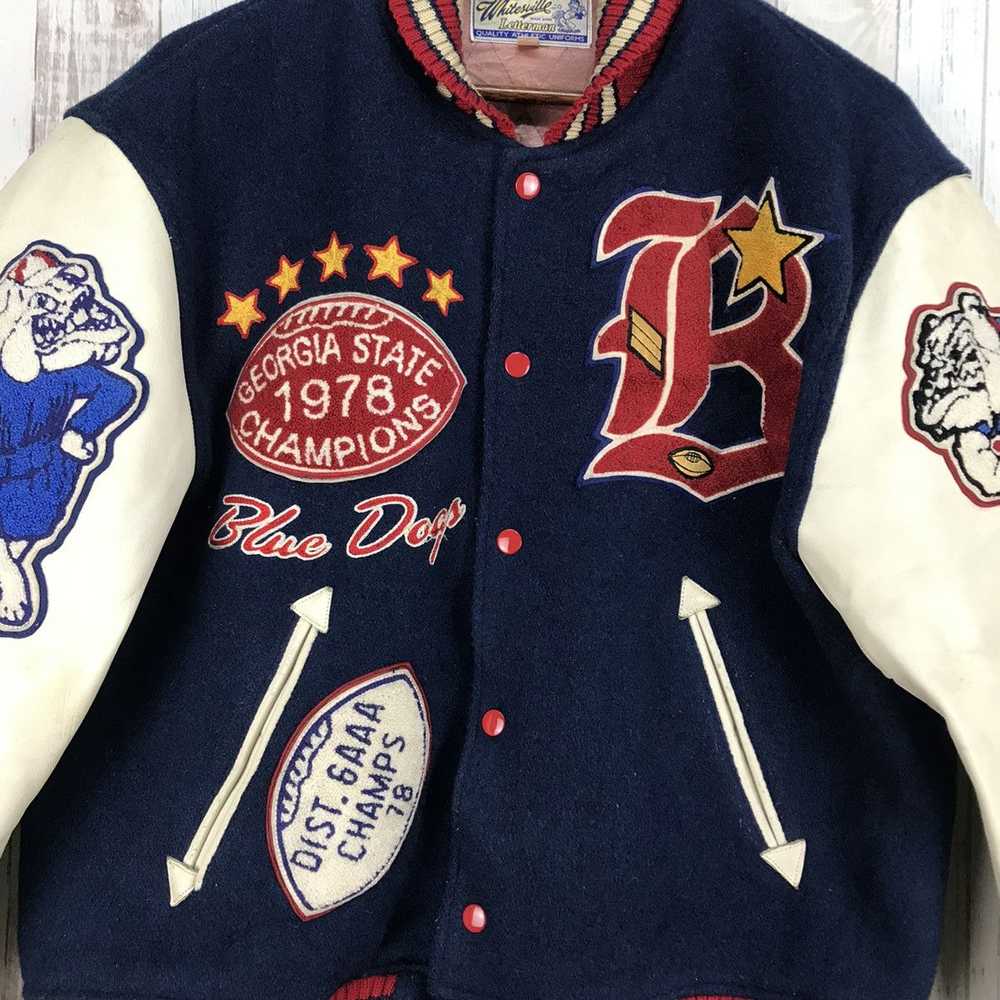 Whitesville Vintage Whitesville Letterman Varsity… - image 6