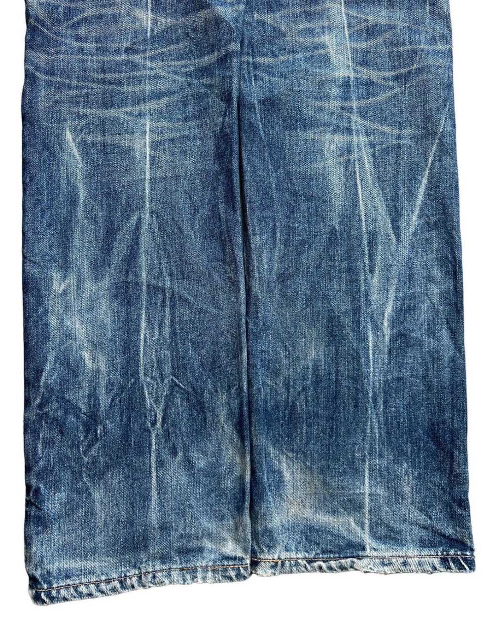 Vintage Edwin Japan Faded Distressed Denim Jeans … - image 7