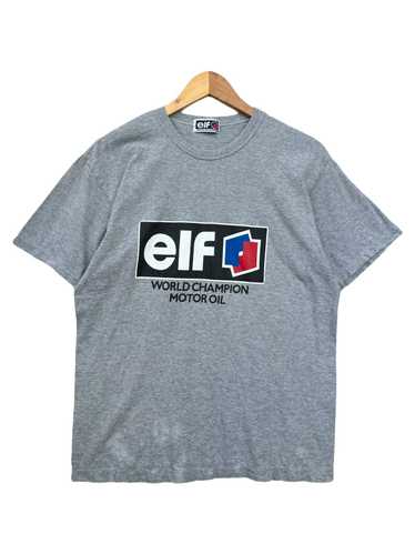 Vintage 90s ELF Racing World Champion Motor Oil T… - image 1