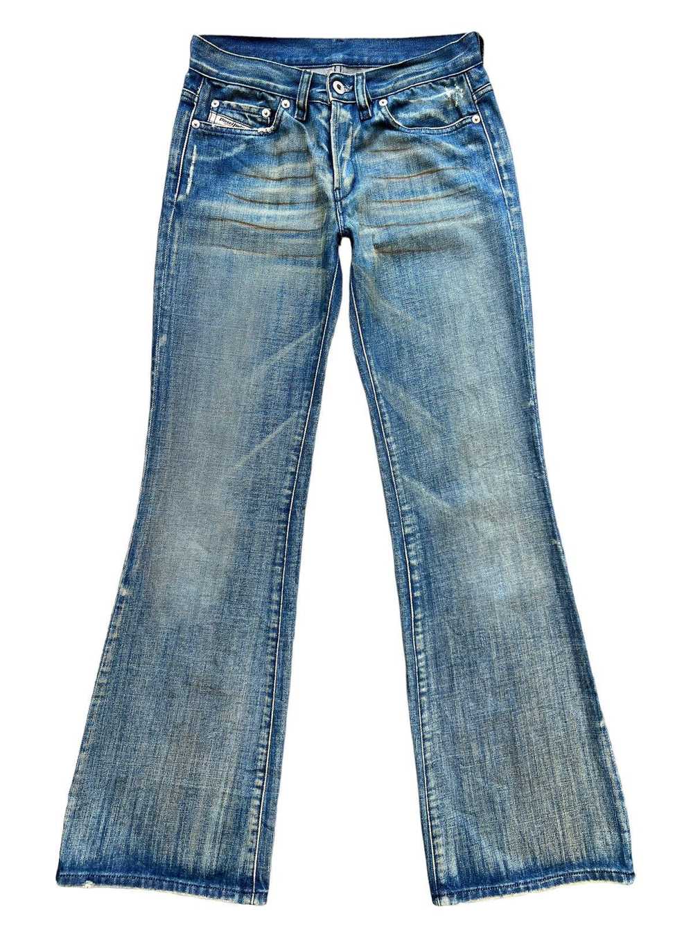 💥💥🔥 Vintage Diesel Rusty Wideleg Flare Denim J… - image 2