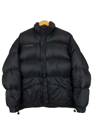 The North Face Vintage Columbia Black Zipup Puffer