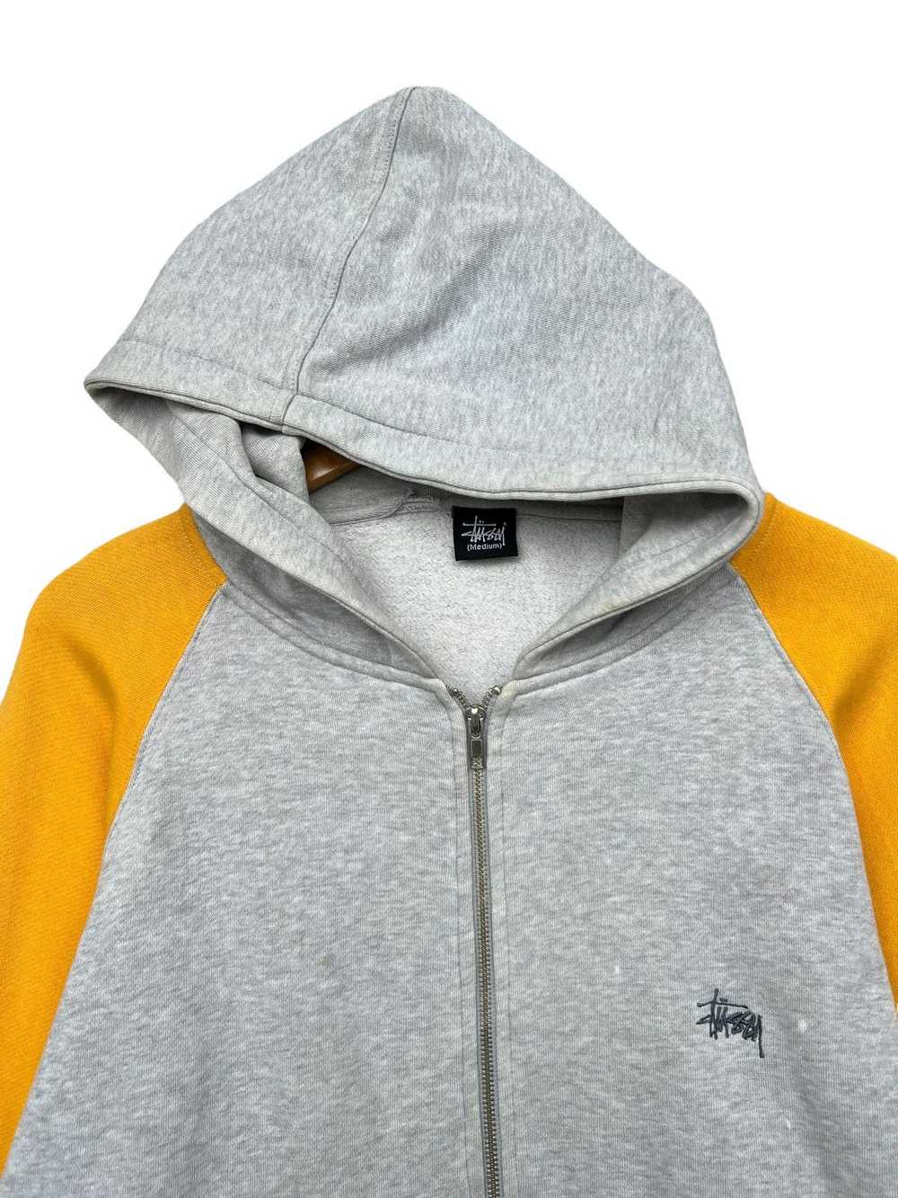 Stüssy Vintage 90s Stussy Hoodie Baggy Distressed… - image 3