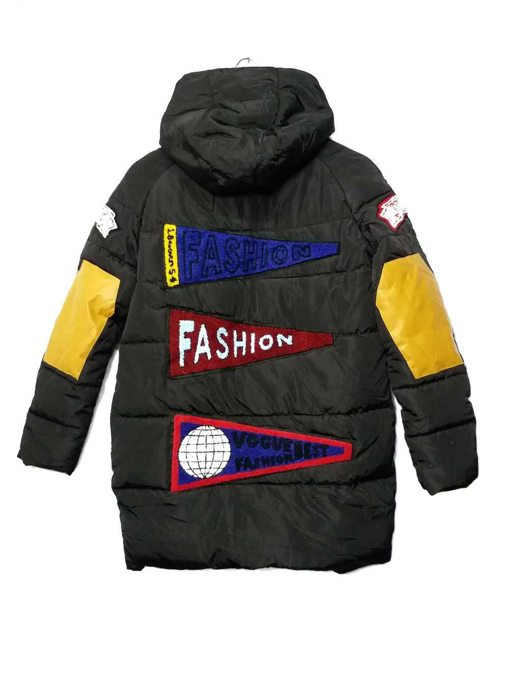 🇯🇵FINAL DROP❌Custom Jacket Puffer Patchwork S C… - image 1