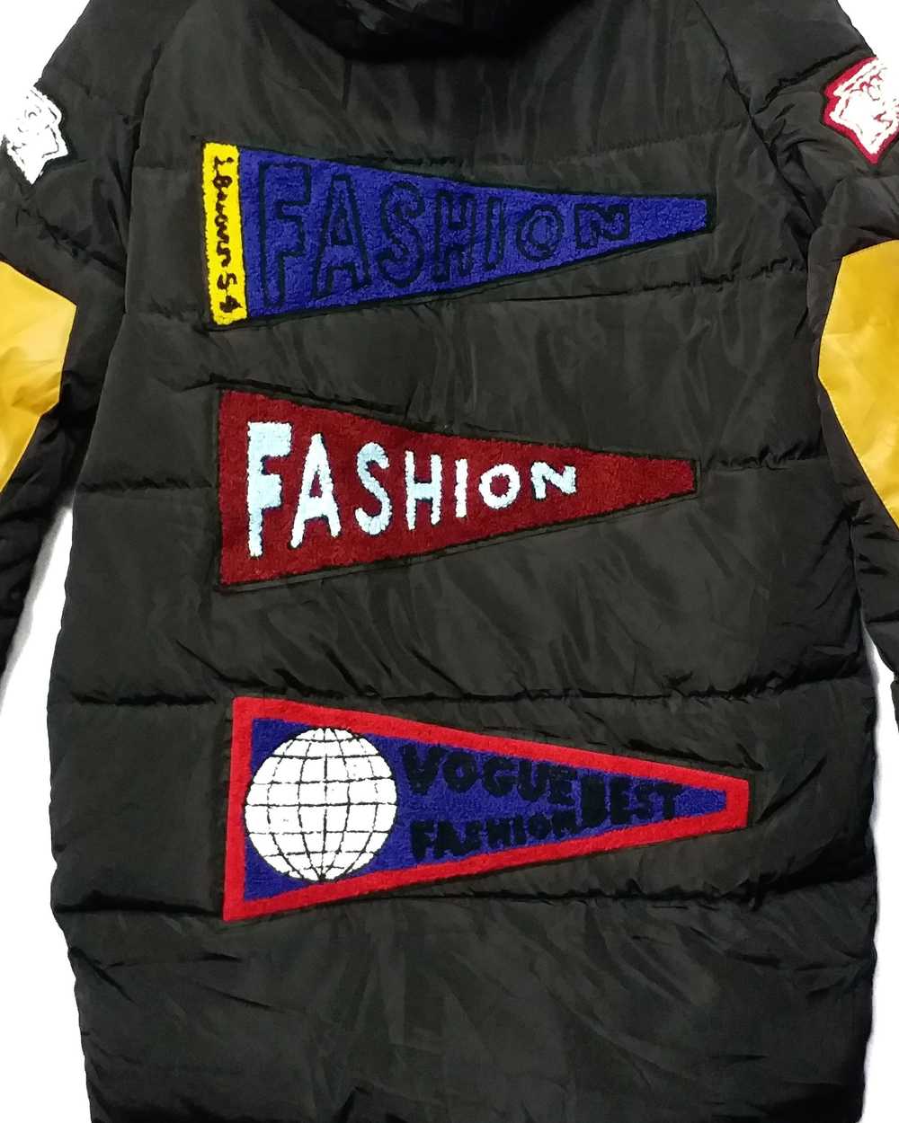 🇯🇵FINAL DROP❌Custom Jacket Puffer Patchwork S C… - image 2