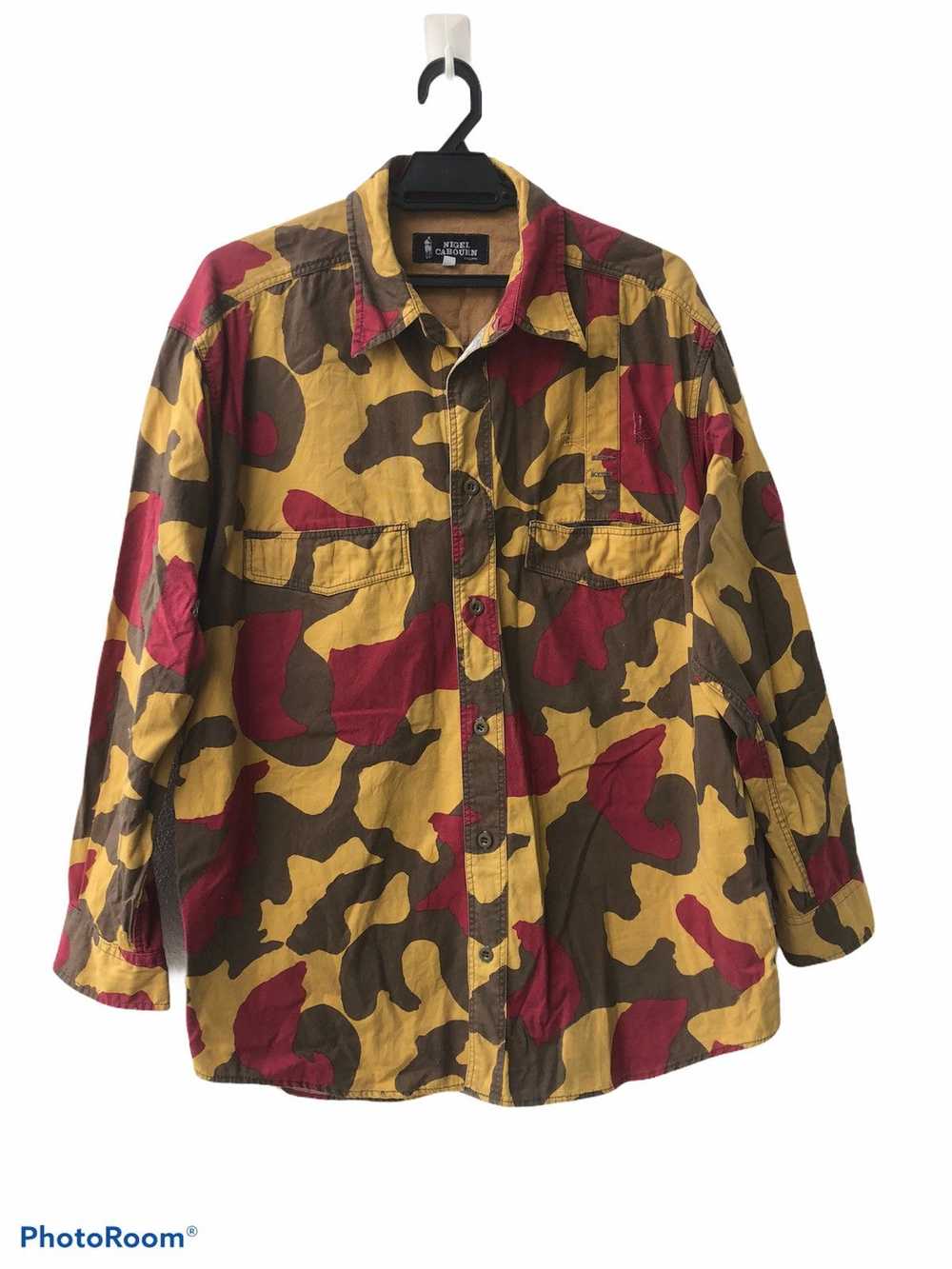 ✅SUMMER SALE🔥 Camouflage Shirt Nigel Cabourn Vin… - image 1