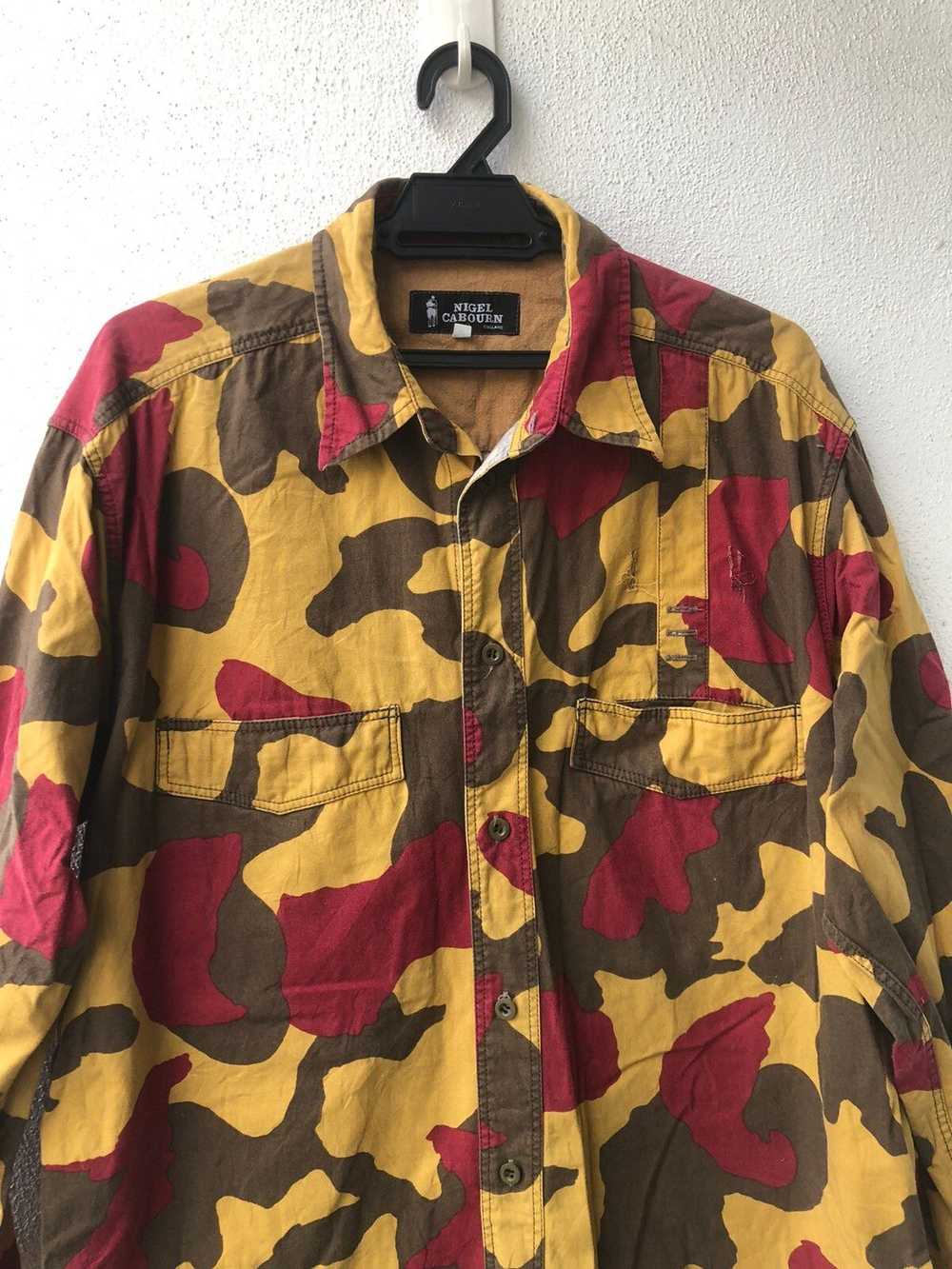 ✅SUMMER SALE🔥 Camouflage Shirt Nigel Cabourn Vin… - image 6