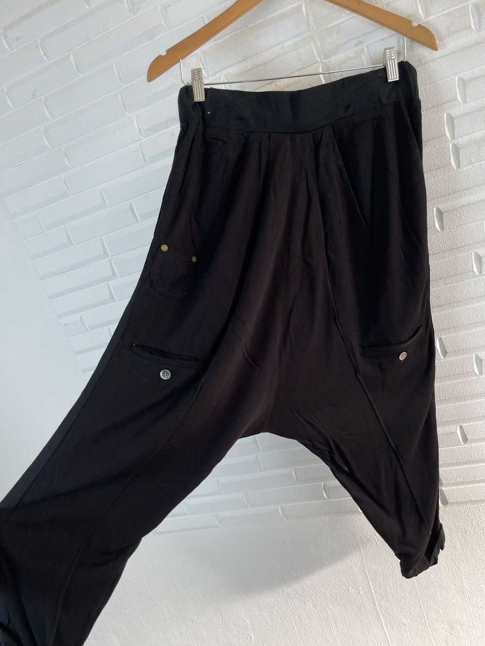 90’s Issey Miyake Design Asymmetrical Baggy Pants - image 4