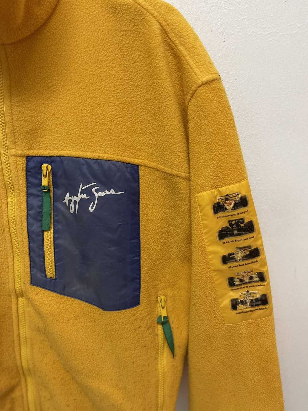 VINTAGE AYRTON SENNA F1 FLEECE COLLECTION WEAR - image 2