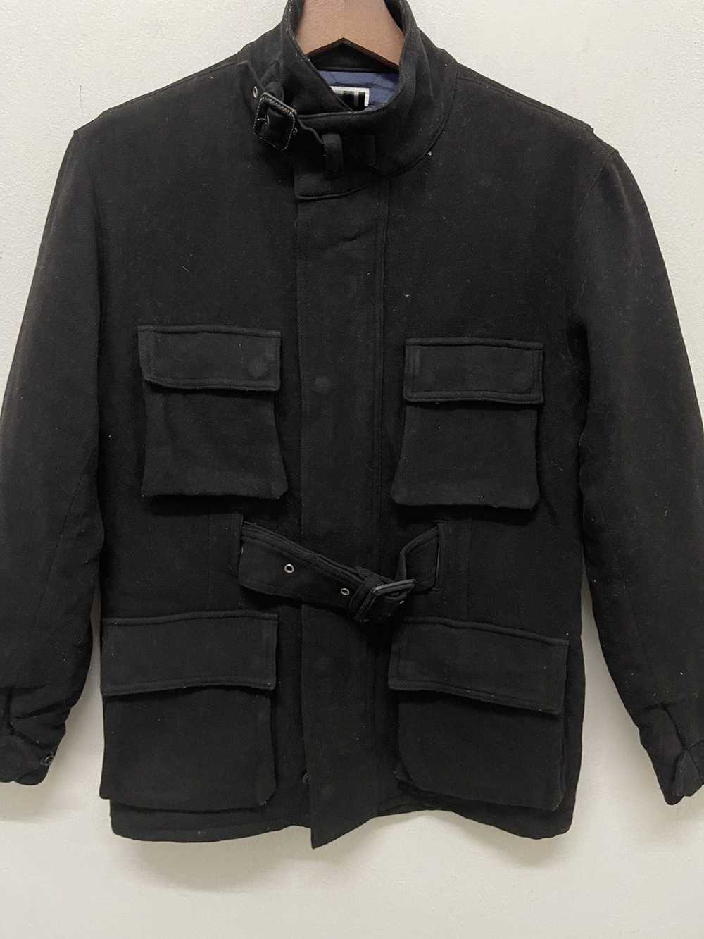 BLACK FACETASM MULTIPOCKETS UTILITY BONDAGE JACKET - image 2