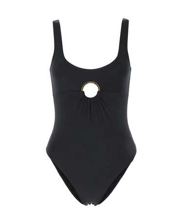 VERSACE Black Stretch Nylon Swimsuit