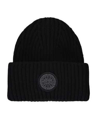 Canada Goose Ribbed Knit Beanie