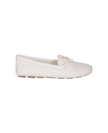 Prada Triangle-logo Slip-on Loafers