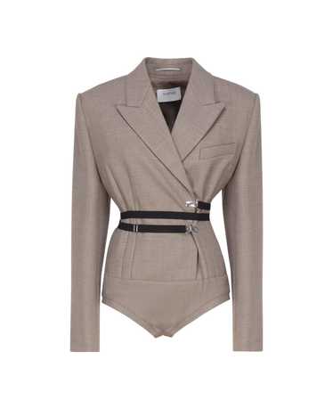 Sportmax Buckle Detailed Long-sleeved Jacket