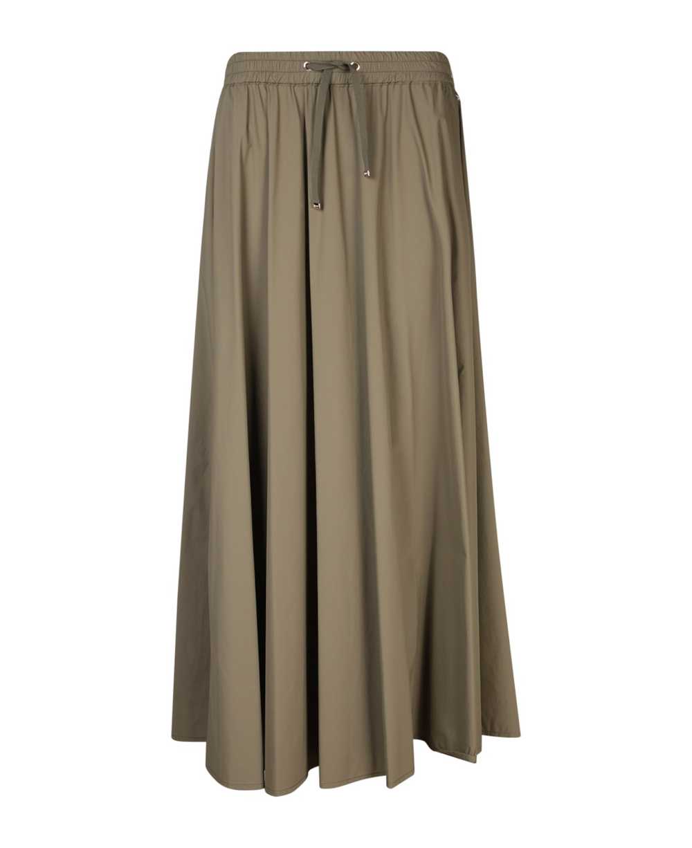 Herno Military Green Midi Skirt - image 1