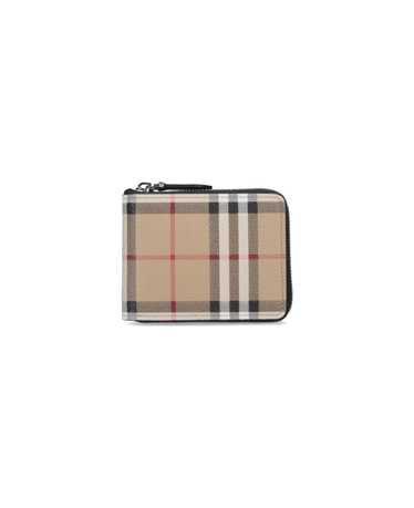 Burberry Wallet With Iconic Check