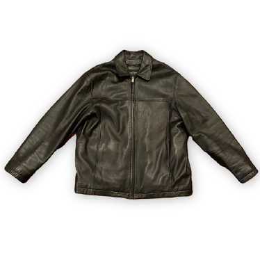 Andrew Marc VTG 90s Lambskin Leather Jacket