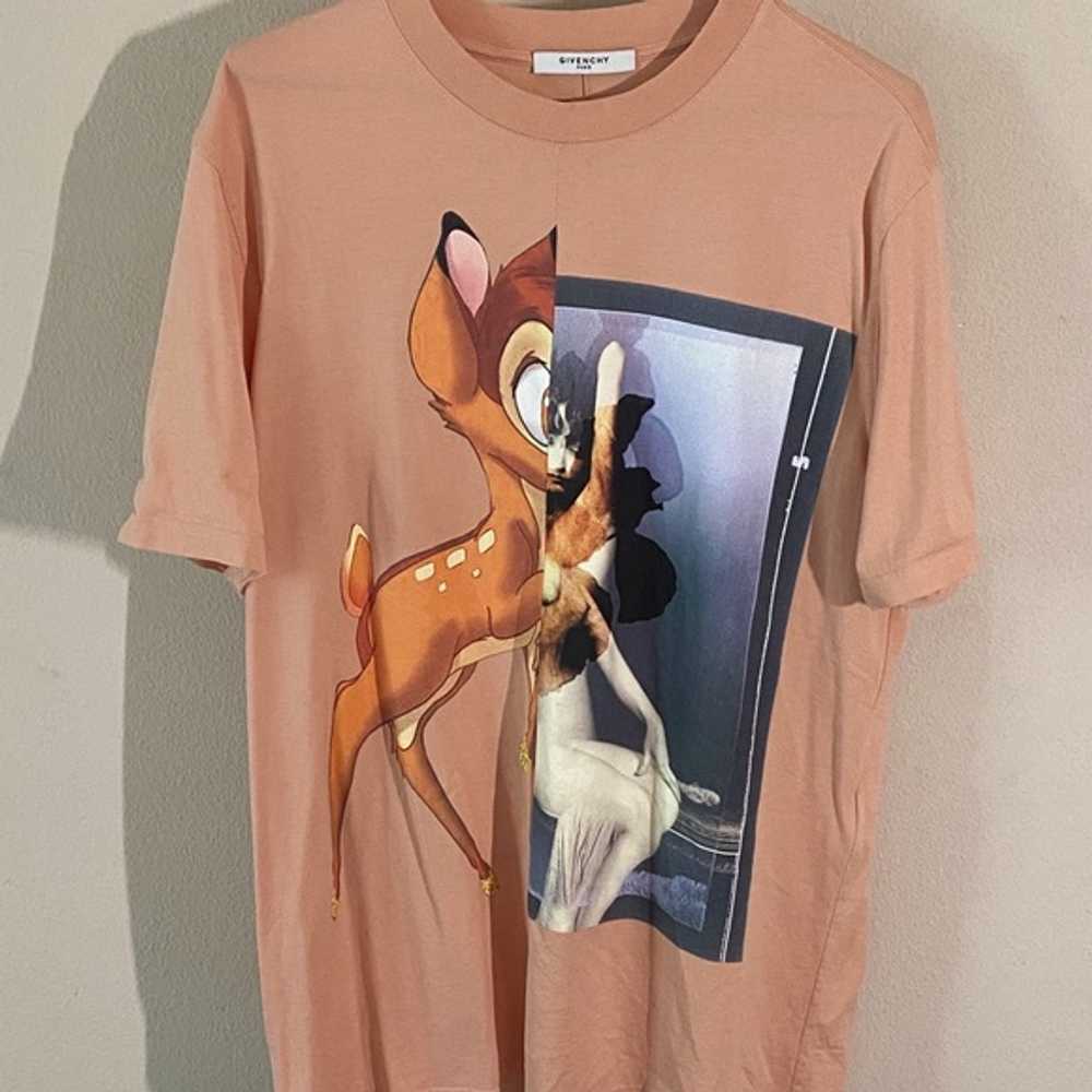 Givenchy Peach Bambi Print Tee - image 5