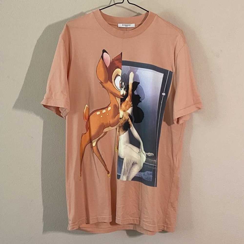 Givenchy Peach Bambi Print Tee - image 7