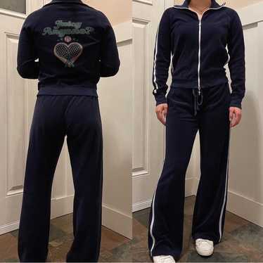 Juicy Couture Y2K VTG Varsity Tennis Tracksuit Set