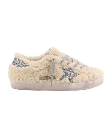 Golden Goose Super-star Embellished Sneakers