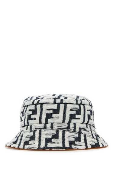 FENDI Blue FF denim bucket hat