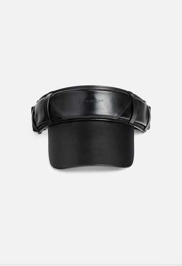 Givenchy - Logo leather visor