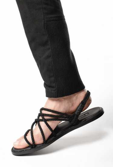 Ann Demeulemeester Rope and Leather Sandals (Tusco