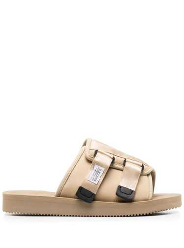 'KAW-CAB' BEIGE SANDALS WITH VELCRO FASTENING IN N