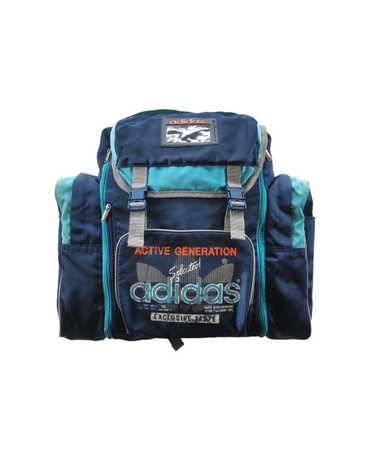バッグ 90s vintage old adidas bagpack y2k tech NEW ADIDAS ORIGINALS TREFOIL NEW YORK CITY NYC DRAWSTRING