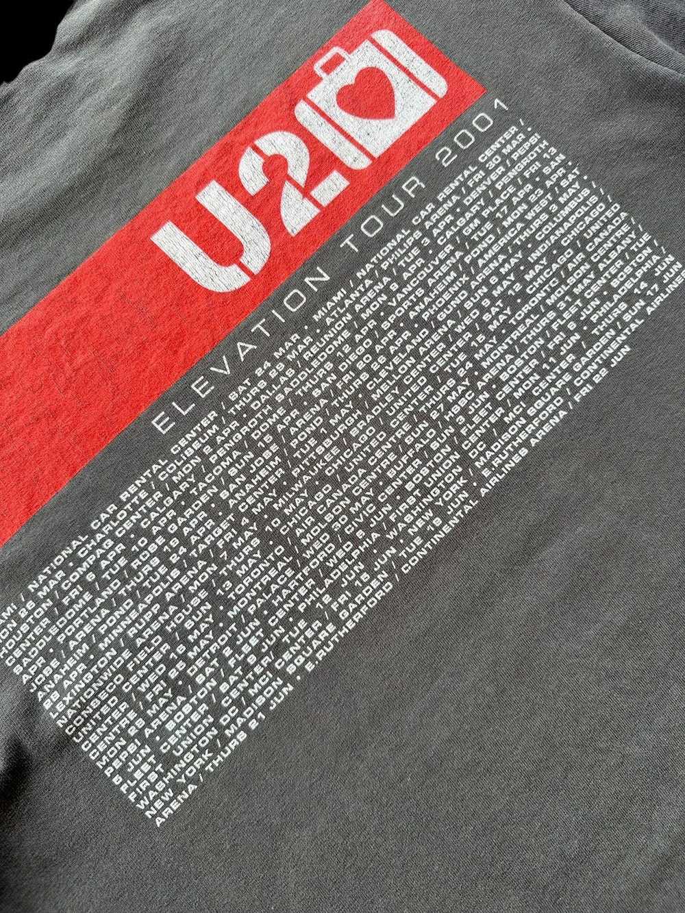 Vintage U2 Band Elevation Tour 2001 - image 6