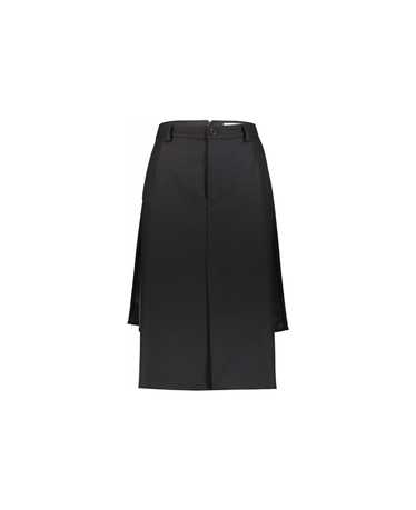 BALENCIAGA Flat Pencil Skirt With Front Panel