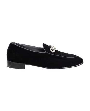 Giuseppe Zanotti Velvet Moccasins