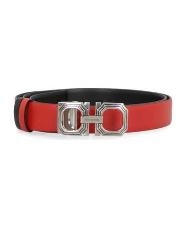 FERRAGAMO Gancini Reversible Leather Belt - image 1