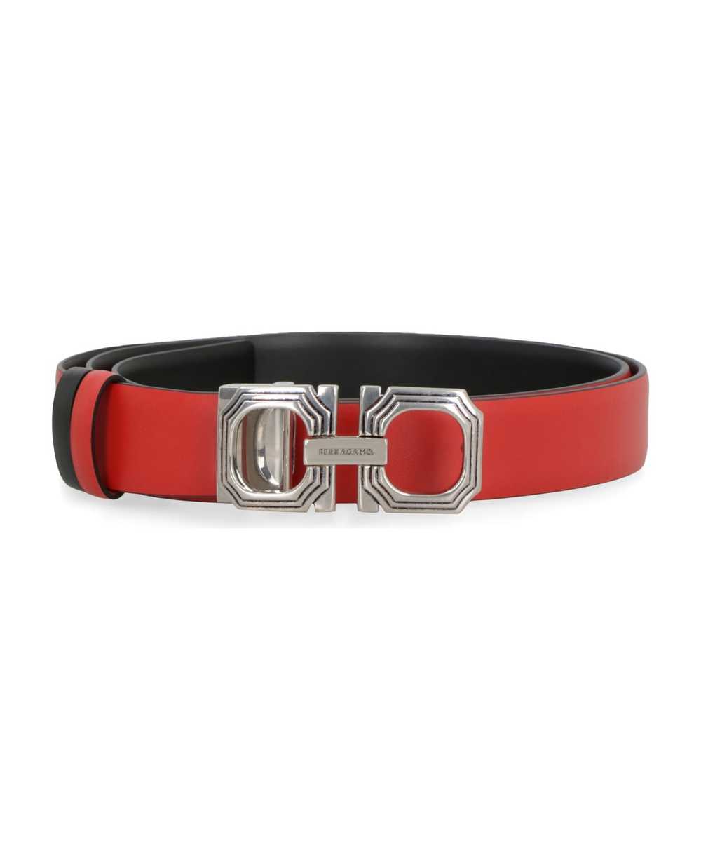 FERRAGAMO Gancini Reversible Leather Belt - image 2