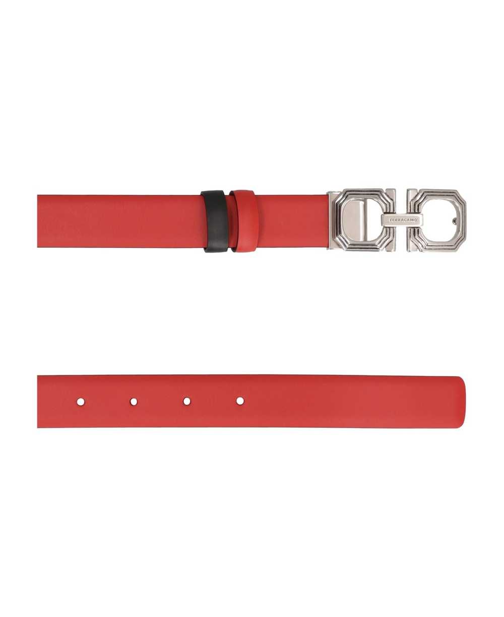 FERRAGAMO Gancini Reversible Leather Belt - image 3