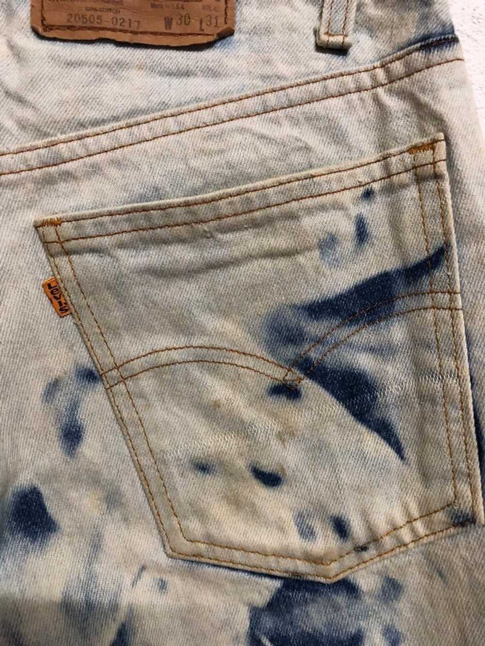 Vintage - Vtg Levi’s Bleach Wash/Acid Wash Jeans … - image 6