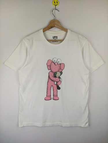 Steals🔥Kaws X Uniqlo T Shirt Pink BFF Tee - image 1