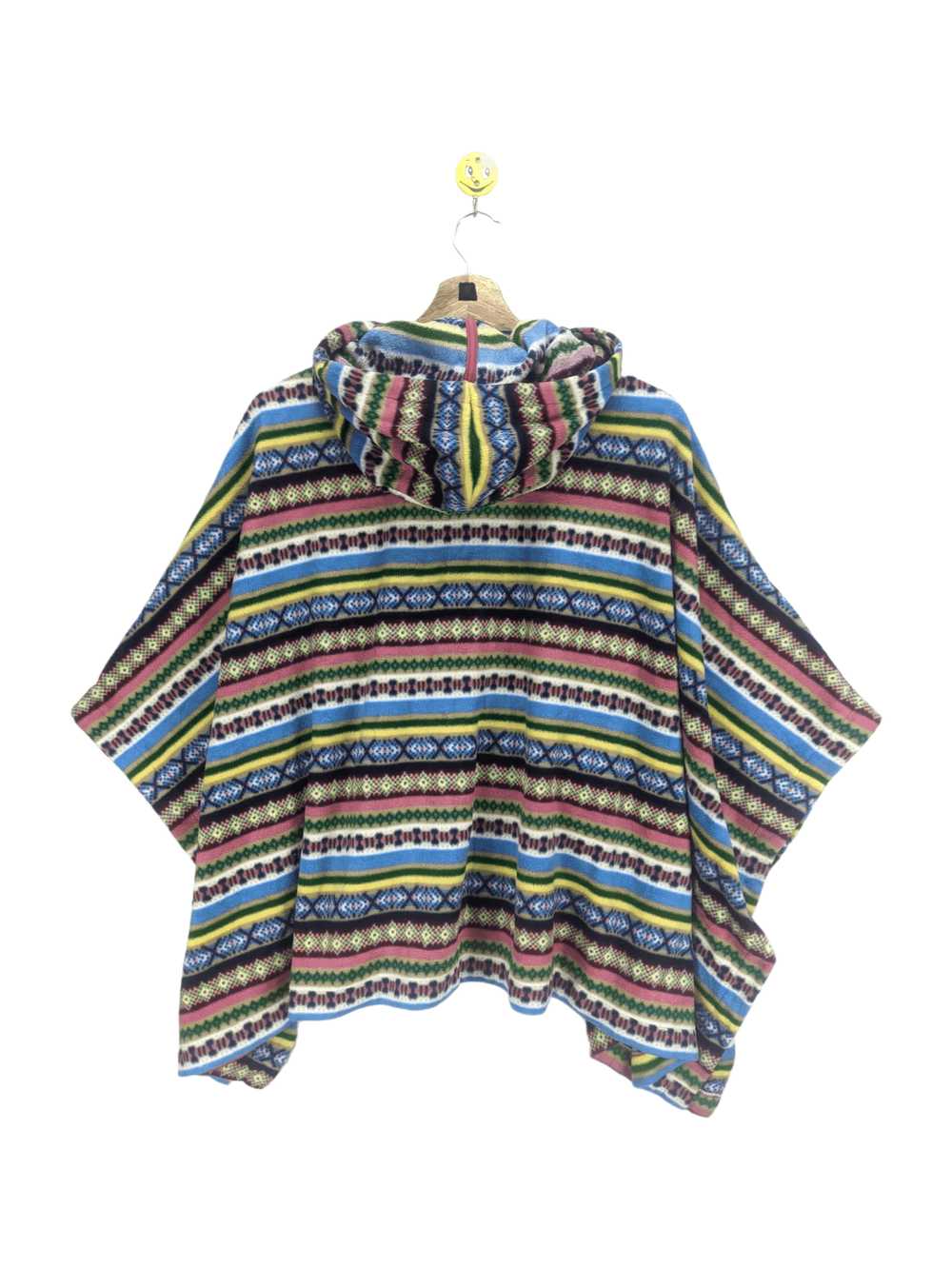 Steals🔥Uniqlo Poncho Hooded Navajo Patterned - image 2