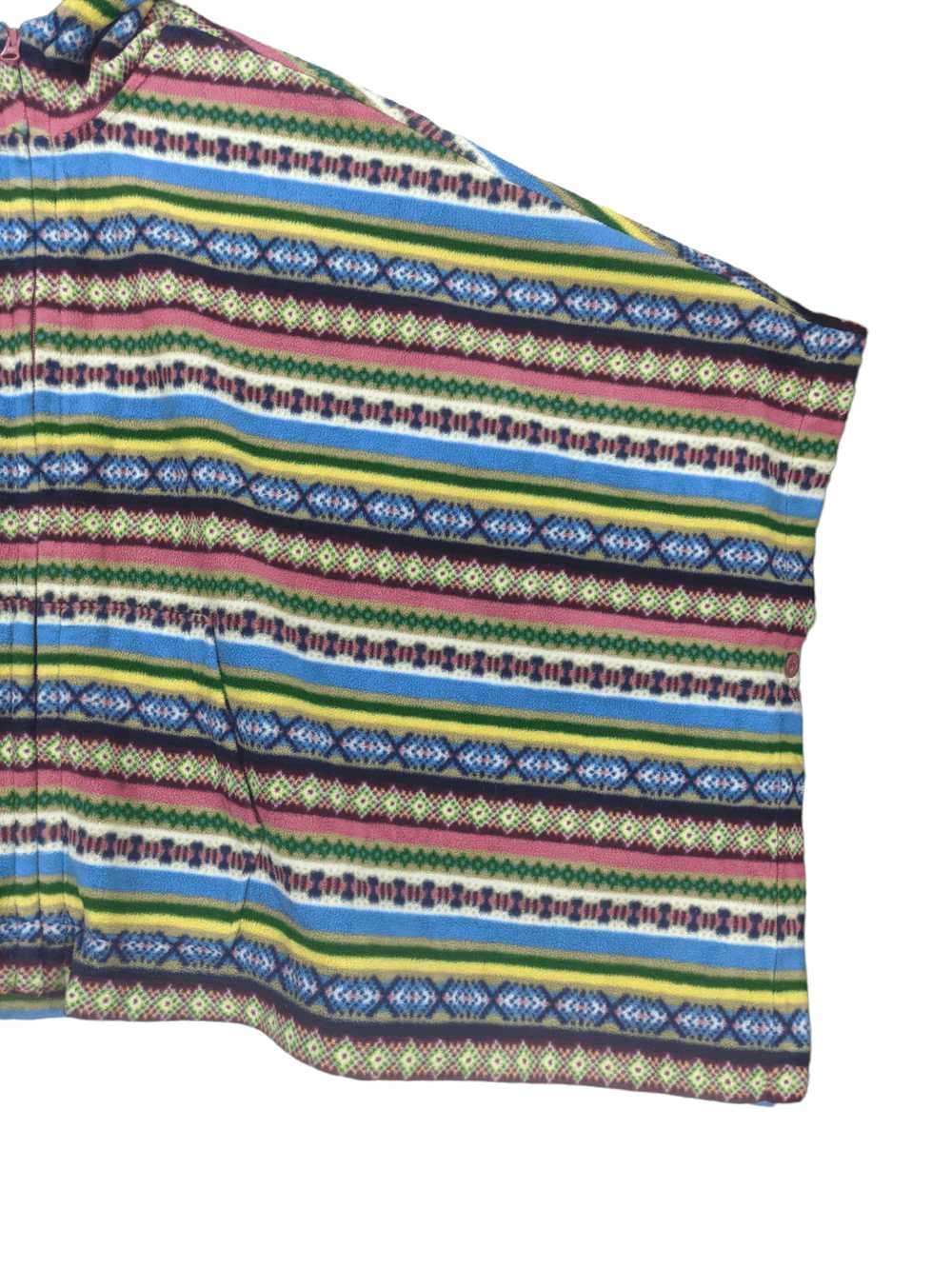 Steals🔥Uniqlo Poncho Hooded Navajo Patterned - image 6