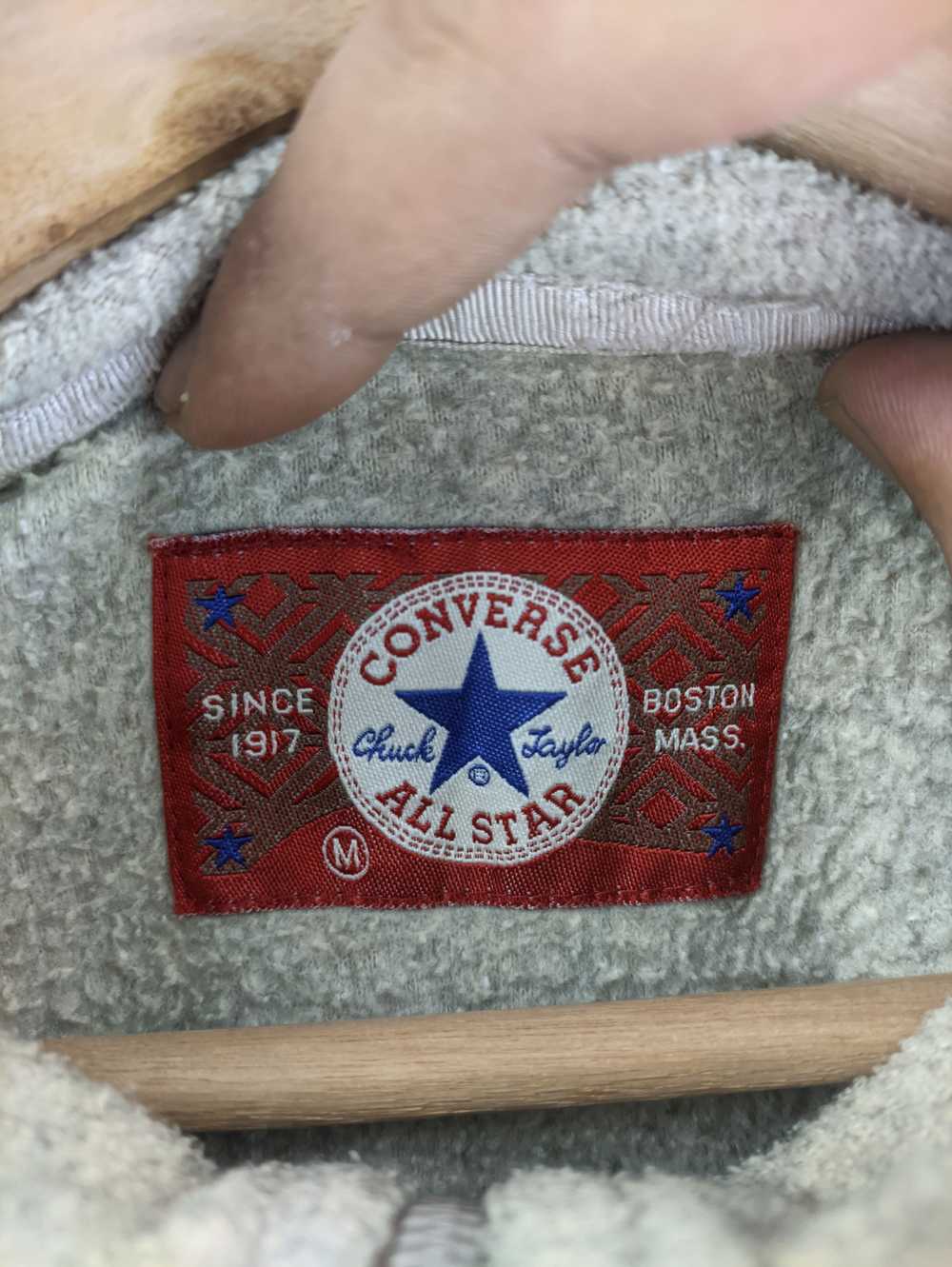 Vintage - Steals🔥Converse Fleece Sweater Quarter… - image 3