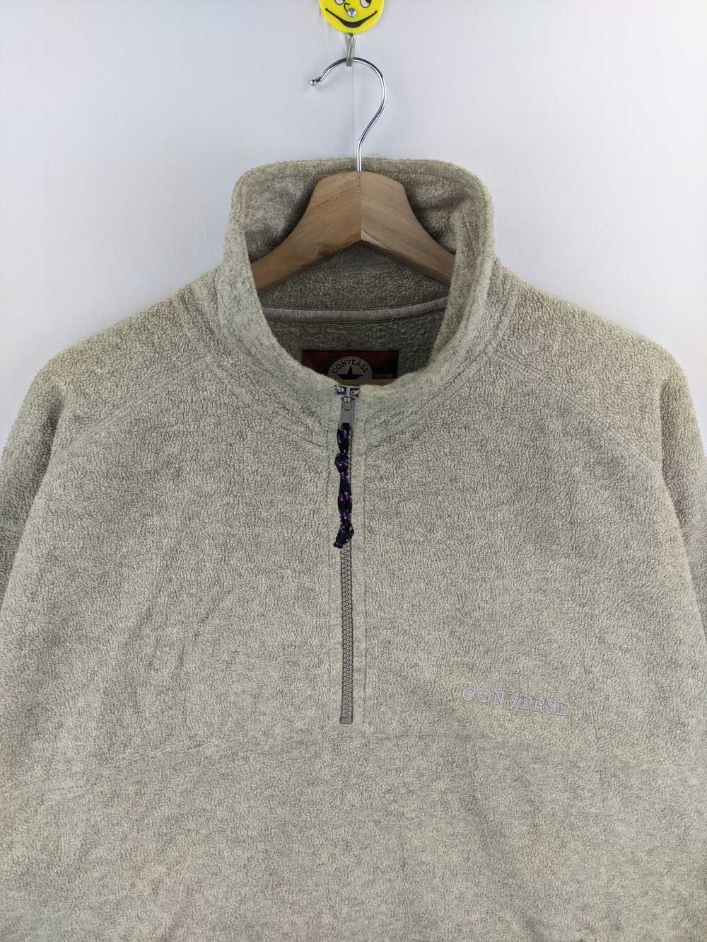 Vintage - Steals🔥Converse Fleece Sweater Quarter… - image 6